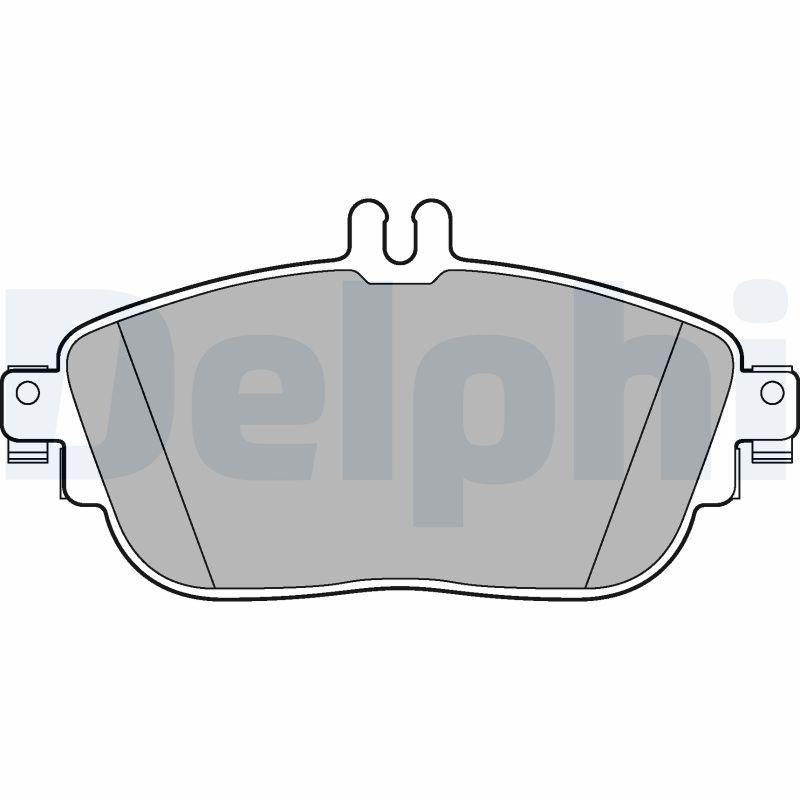 Delphi LP2441 Front Brake Pad Set for Mercedes A-Class W176 — Brake Pads