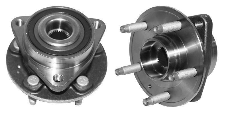 MGA 72580 with Wheel Hub Bearing Front Left & Right (Opel: Astra K 1.6 CDTi 5 Lug ABS with Sensor Magnetıc A — Hub Assemblies