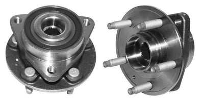 MGA 72580 with Wheel Hub Bearing Front Left & Right (Opel: Astra K 1.6 CDTi 5 Lug ABS with Sensor Magnetıc A — Hub Assemblies