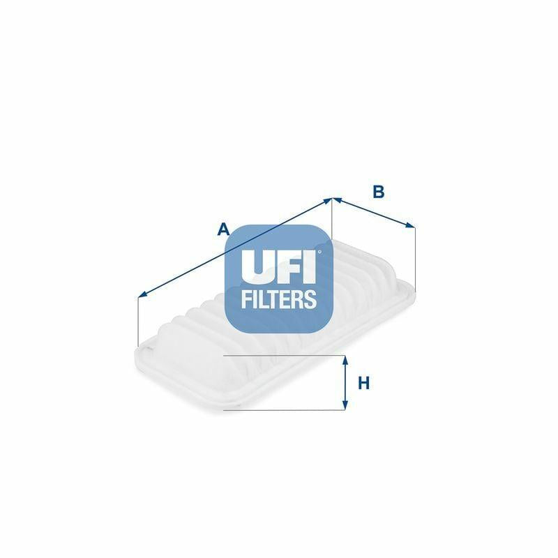 UFI Air Filter for Yaris C1 107 1.0 (99-05) — Air & Cabin Filters