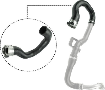 RAPRO Turbo Hose Corsa.D 1.3D - PE Material, 17.1 in Length — Turbo & Supercharger