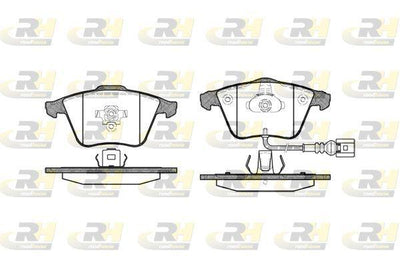 ROADHOUSE 2964.32 Brake Pad A3 8P1 Sportback 8Pa 05 03-Xx — Brake Pads