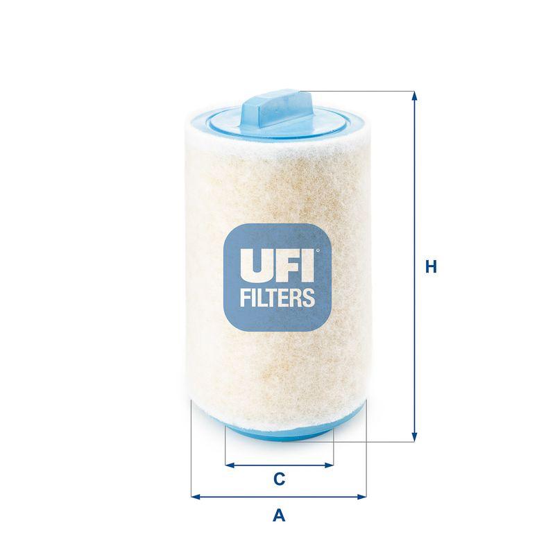 Ufi 27.A53.00 Air Filter Mini One D Cooper D Clubman R55-R61 — Air & Cabin Filters