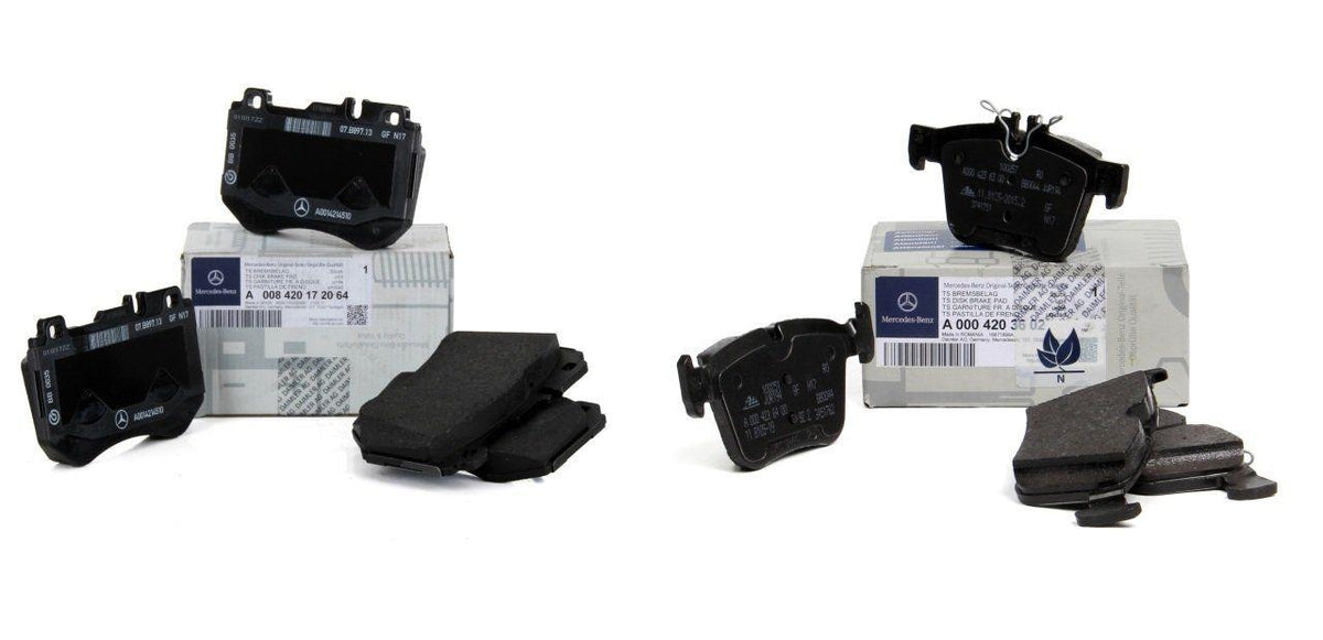 Mercedes W205 Body C180 AMG Brake Pad Kit Front Ve Rear Genuine — Auto Parts Hall, Brake Pads