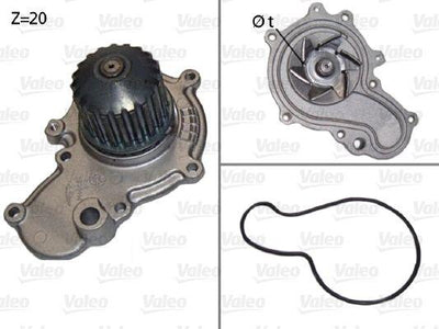 Valeo 506538 Water Pump Chrysler / Mitsubishi Motor Cooling Passenger Car () — Water Pump & Thermostat
