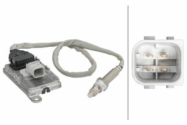 HELLA NOx Sensor 6PN358186021 - NOx Catalytic Converter Sensor for Mercedes-Benz Actros, Arocs — Vehicle Sensors & Switches