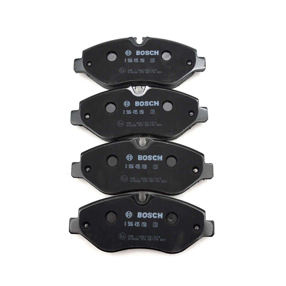 Bosch 0986495098 Front Brake Pad VW Crafter / Mercedes Sprinter W906-W907-W910-W639-W447 Vito — Brake Pads