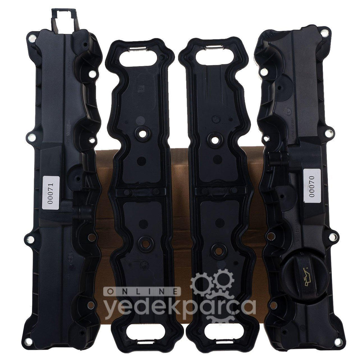 Citroen C4 Valve Cover Intake Exhaust Set - Original 1.6L 16-Valve — Citroën, Covers & Protection