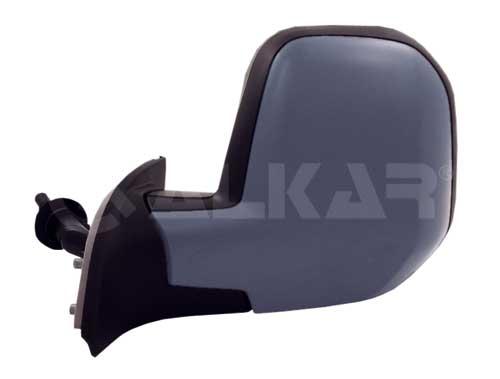 Alkar 9237998 Outer Rear View Mirror Left Primed Peugeot Partner 2008-2012