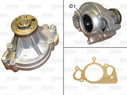 VALEO Water Pump - Mitsubishi Galant V 2.0 GL Engine Cooling — Water Pump & Thermostat