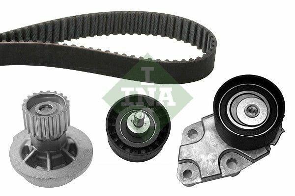 INA Trigger Set with Water Pump + Timing Belt for Aveo / Lacetti 2004-1.4-1.6 16V — Water Pump & Thermostat