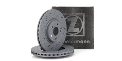 Zimmermann 400.3684.20 Brake Disc Front 4-Matic Mercedes W166 X166 C292 — Brake Rotors & Drums