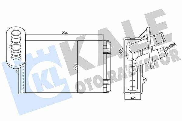 KALE Radiator for Golf III IV - Durable Aluminum Construction — Radiators & Fans