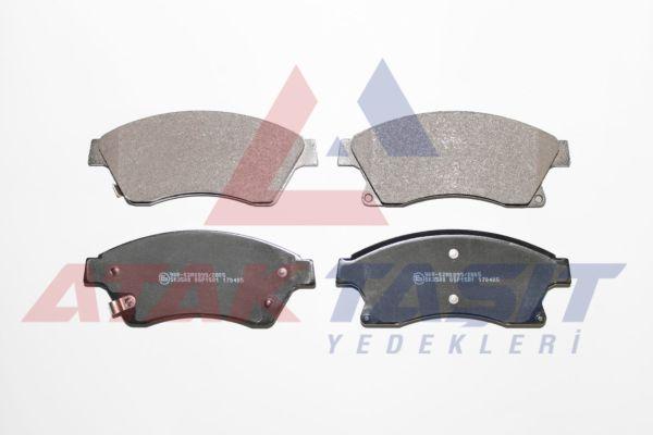 AP 05P1581 Brake Pad Front with Wear Indicator Opel Astra J 1.3 CDTi 15 Rim 19.00mm 2009-2016 / 1.4i 2009-2016 / 1.6i 2009-2016 / Chevrolet Cruze (J300) 1.6 2009-2014 / Cruze (J305) 1.6 2011-2014 / Aveo
