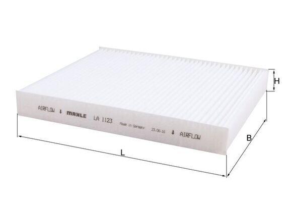 Mahle LA1123 Cabin Air Filter Opel Astra J Insignia A/B Mokka Meriva B Cruze Aveo — Air & Cabin Filters
