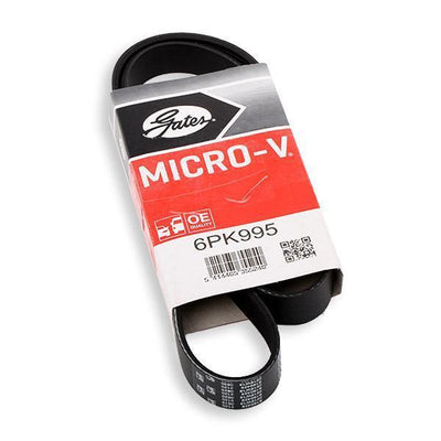 Gates 6PK995 V-Ribbed Belt Polo 1.4 TDI AMF BAY Civic 1.4 1.6 — Belts