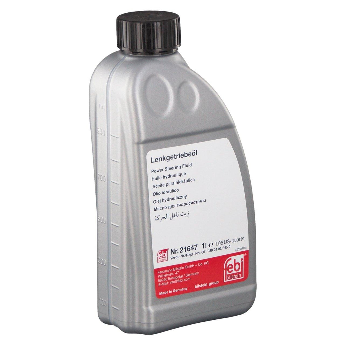Febi Bilstein 21647 Mercedes Pentosin Steering Oil | 1 Piece
