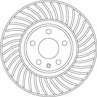 TRW DF6950S - Disc Brake Discs for Audi A4, A5, Q5 — Brake Rotors & Drums