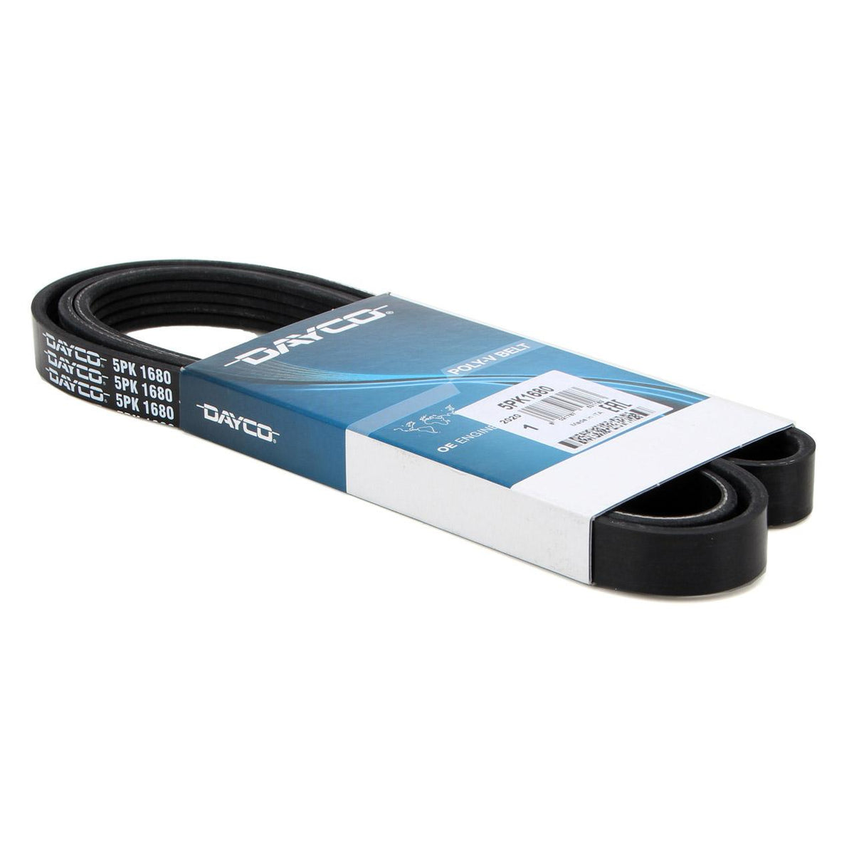 Dayco 5PK1680 V-Ribbed Belt Accent Era Cerato 2006-> Astra K B14xe — Belts