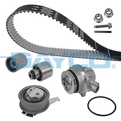DAYCO Timing Belt & Water Pump Set - Uncontrolled Pump — Water Pump & Thermostat