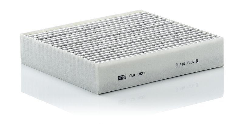 MANN CUK1830 Active Carbon Cabin Air Filter - Optimal Air Quality — Air & Cabin Filters