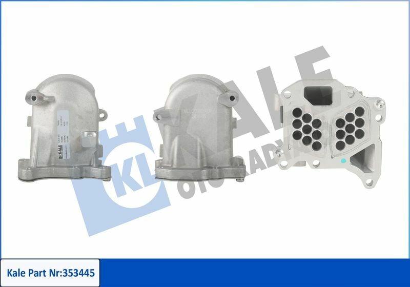 Kale EGR Cooler 353445 - Water Cooled Steel Radiator for Ford Focus, Citroen Berlingo and More — Emission Control