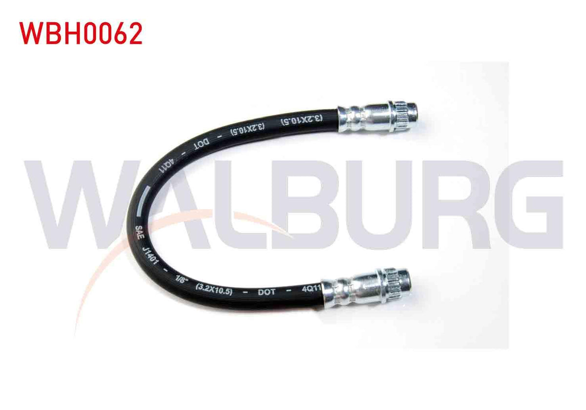 WALBURG WBH0062 Brake Hose Rear Left-Right 250mm Citroen Berlingo (Mf) 1996-2008 / Peugeot Partner (5 — Brake Hydraulics