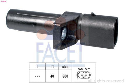 Facet 90608 Crankshaft Sensor Mercedes W202 W210 97>02 S210 97>03, Smart Fortwo 450 04>07 — Pistons & Rotating