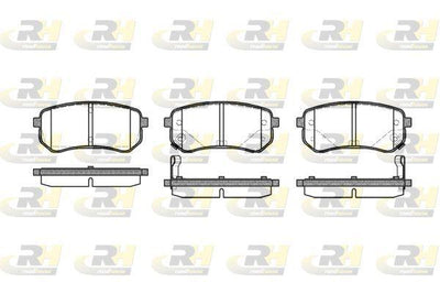 ROADHOUSE 21135.02 Brake Pad i10 Ia 12 13 — Brake Pads