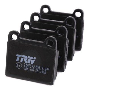 TRW GDB101 Mercedes Benz W115 Rear Brake Pad Set 4 Pads Compatible with Mercedes-Benz W115 — Brake Pads