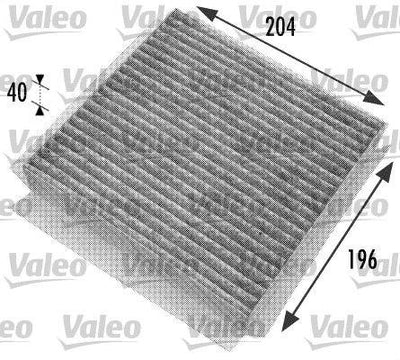 Valeo 698774 Cabin Air Filter Mercedes Smart (Ca) A/C Passenger Car () — Air & Cabin Filters