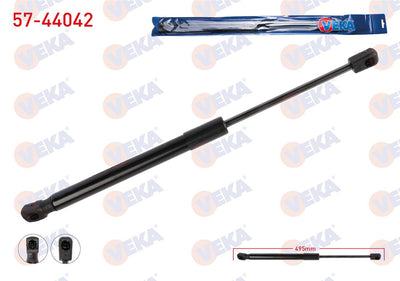 Veka 57-44042 Trunk Gas Strut 375mm / 420N Volkswagen Passat 2011-2015 — Support Rods & Struts