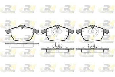 ROADHOUSE 2390.10 Brake Pad Calibra A 85_ 06 90-07 97 — Brake Pads