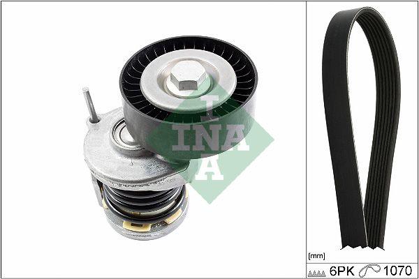 INA 529047510 V-Belt Set 05 > Golf.VI-Jetta-Passat-Tiguan-Octavia-Superb 1.6-2.0Tdi — Belts