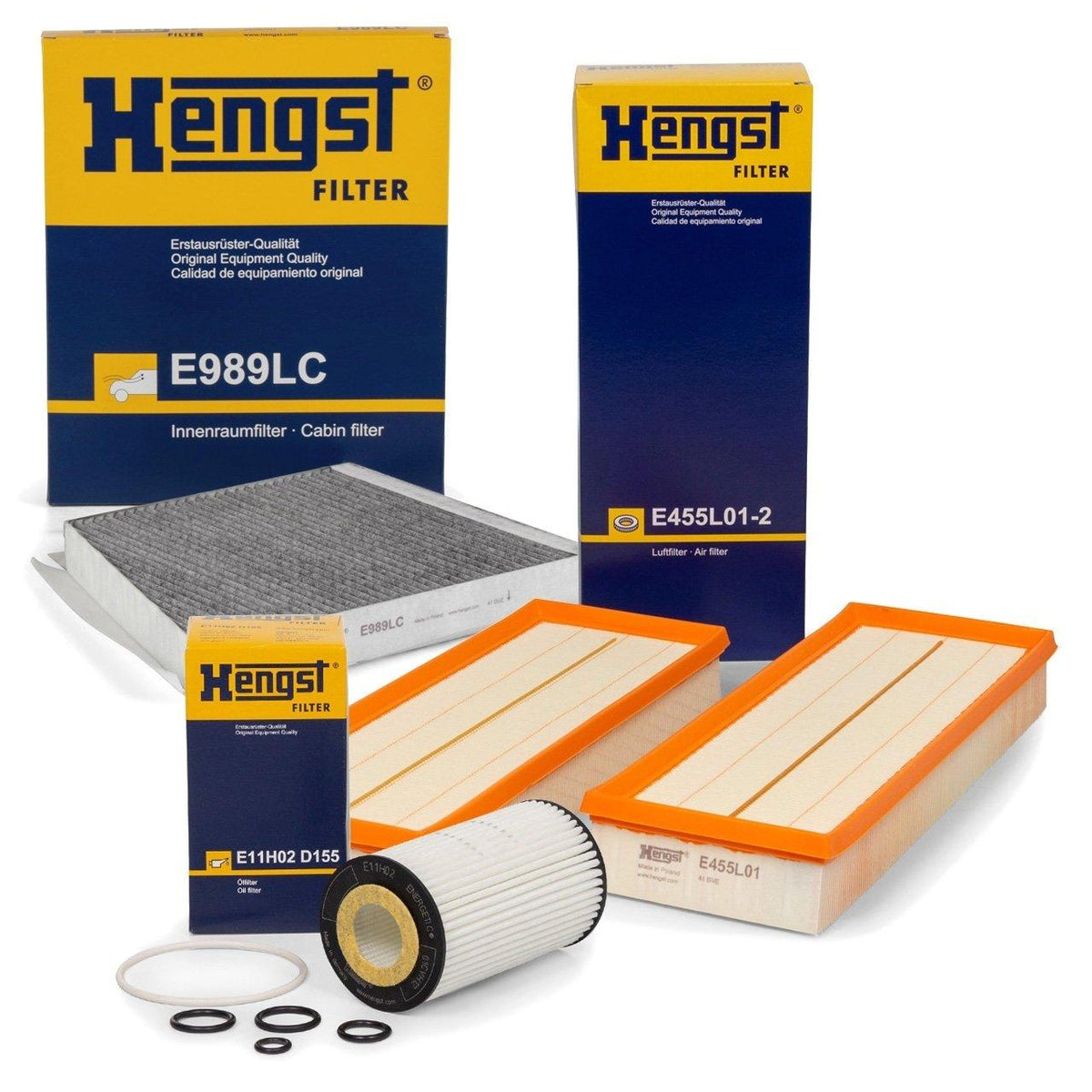 Hengst Mercedes W211 E500 - Maintenance Filter Set — Maintenance & Service Kits