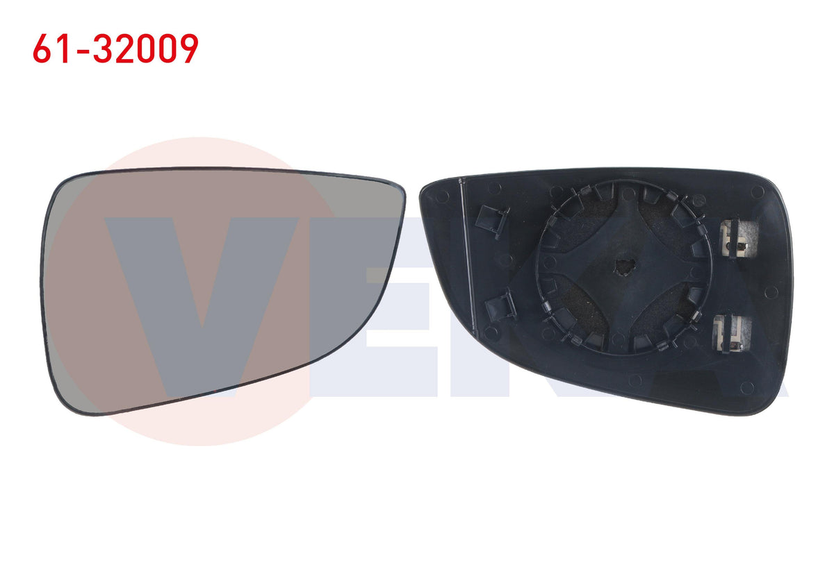 Veka 61-32009 Mirror Glass Left Heated Aspheric Opel Astra H 2010 — Mirrors