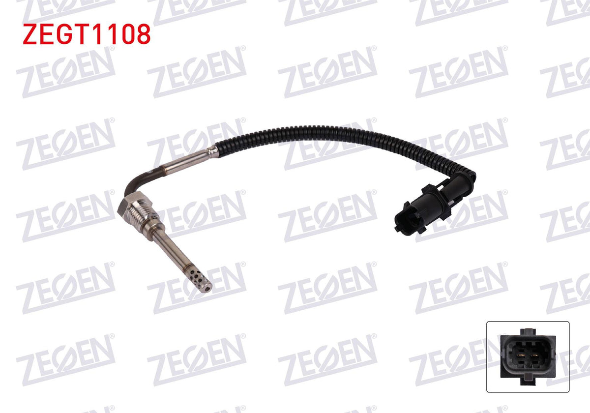 Zegen ZEGT1108 Exhaust Temperature Sensor (Egt) Fiat Idea 1.3 D Multijet 2008-2012 /Linea 1. — Temperature Sensors & Switches