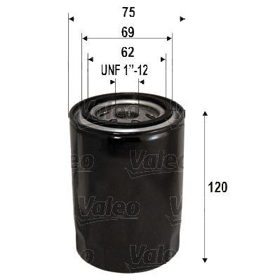 Valeo 586103 Oil Filter (Jaguar Xj 8 3.2, Xk 8 Coupe 4.0)