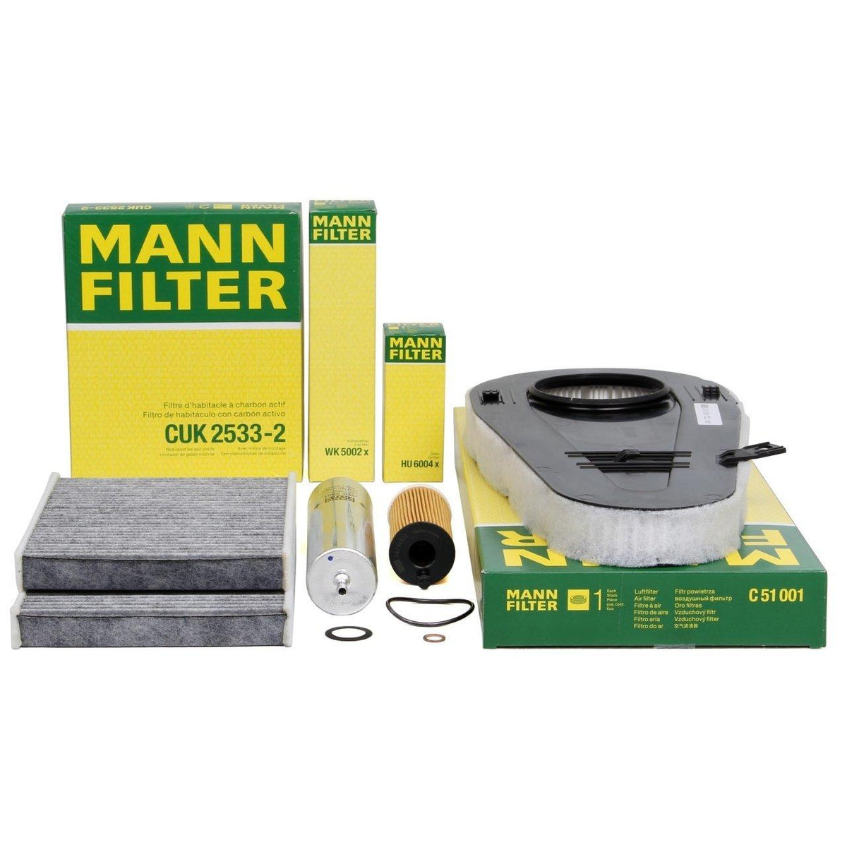 Mann Bmw F10 Body 520d Scheduled Service Filter Set — Maintenance & Service Kits