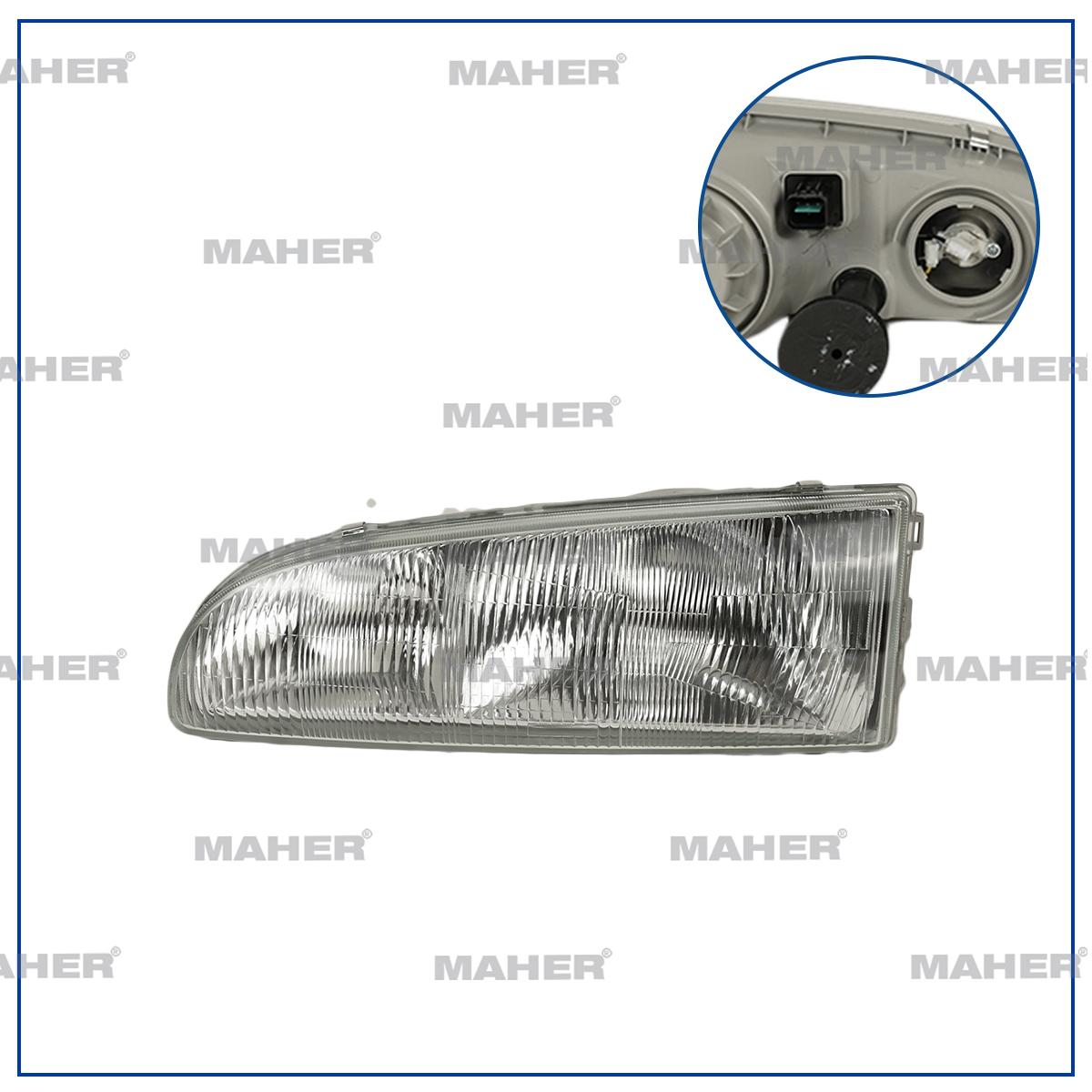 MAHER 01129 Far H100 97-08 Minibus Left — Headlights