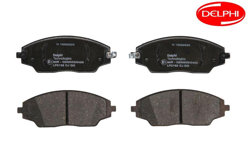 Delphi LP3192 Chevrolet Aveo T300 11-14 1.2/1.4/1.5 Front Brake Pad — Brake Pads