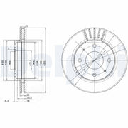 delphi bg2763 front brake disc, ventilated brake disc delphi bg2763 DELPHI BG2763 | Premium Front Brake Disc for Santamo, Joice, Sportage, Galant | 256 mm DELPHI BG2763 - Front Brake Disc for Various Models delphi, brake-disc, front-brake-disc, ventilated-brake-disc, car-parts, santamo, joice, sportage, galant, ai-generated