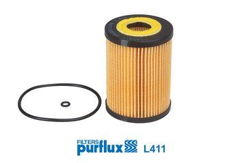 Purflux L411 Oil Filter Mercedes CLK C209 02-09, CLK Cabrio A209 02-10, CLS C218 11-17