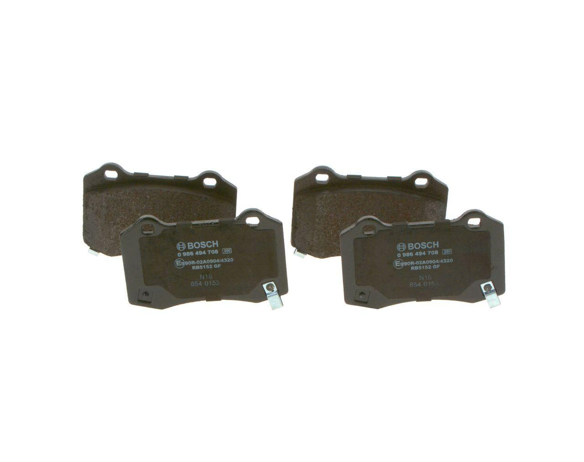 Bosch 0986494708 Brake Pad Rear Chrysler 300 C 04-12 — Brake Pads