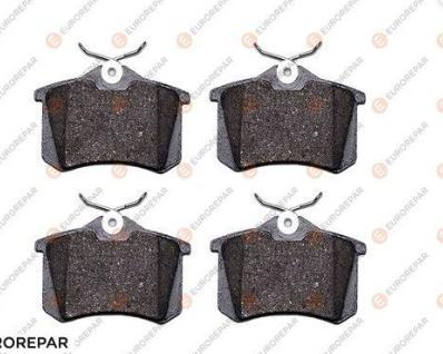 Eurorepar 1682323280 Erp Brake Pad Rear (87mm) Passat 307 Megane II Partner Tepe — Brake Pads