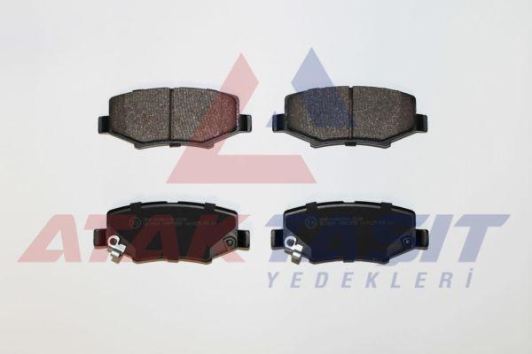 AP 05P1555 Brake Pad Rear with Wear Indicator Fiat Freemont (Jf) 2.0 Mjt 170 Hp 2011-/ Jeep Wrangler III (Jk) 3. — Brake Pads