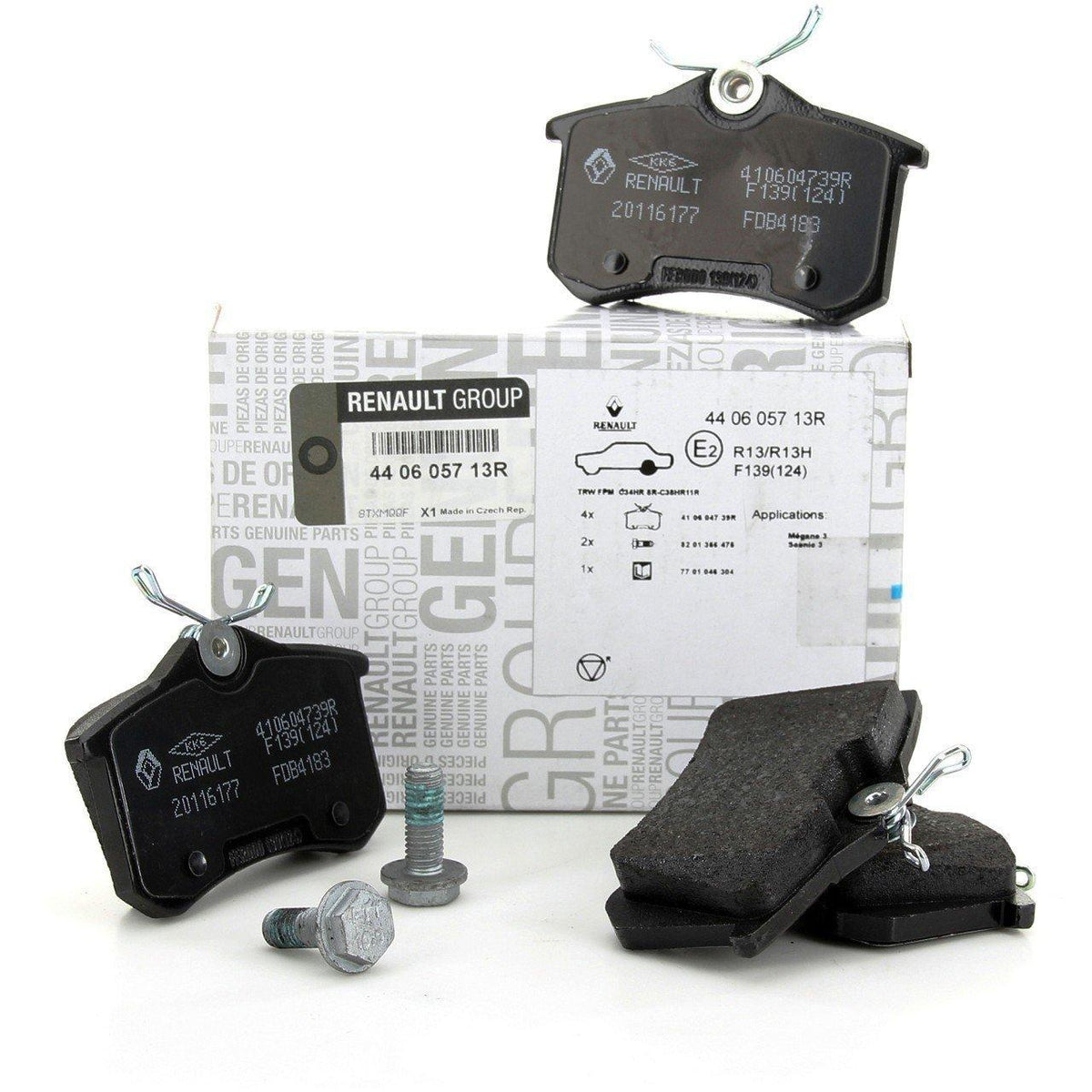 Mais Renault Megane III Rear Brake Pad Set - Quality Brake Pads