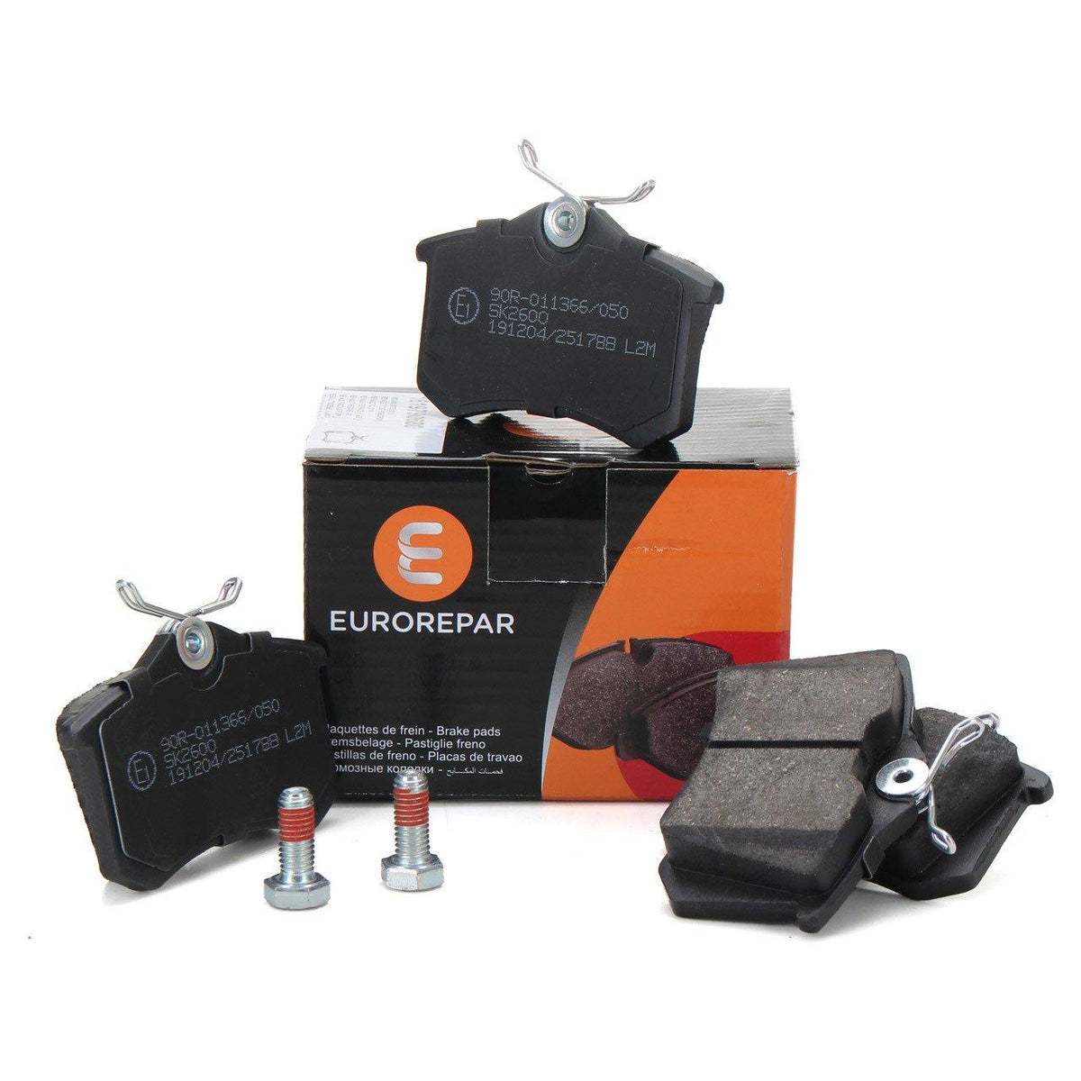 EUROREPAR Citroen C4 2011-2017 Rear Brake Pad Set — Brake Pads