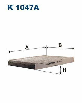 FILTRON K1047A - Cabin Air Filter for Golf, Bora and 2 more models — Air & Cabin Filters