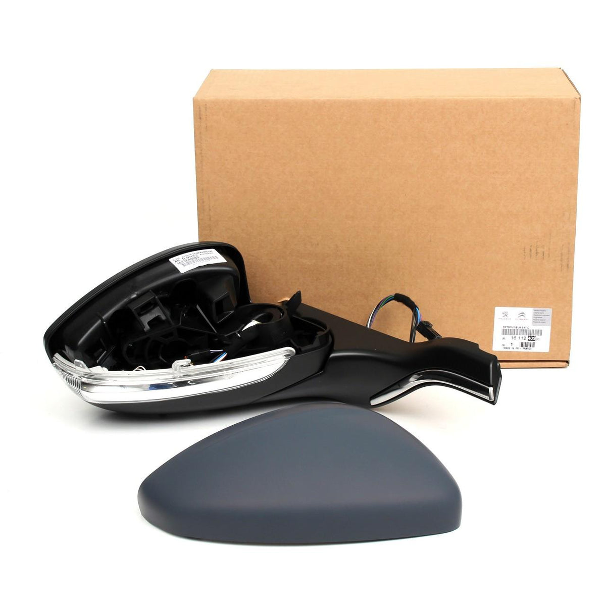 Peugeot Right Side Complete Mirror for 2008 (2013-2019) - Original Service Part — Mirrors